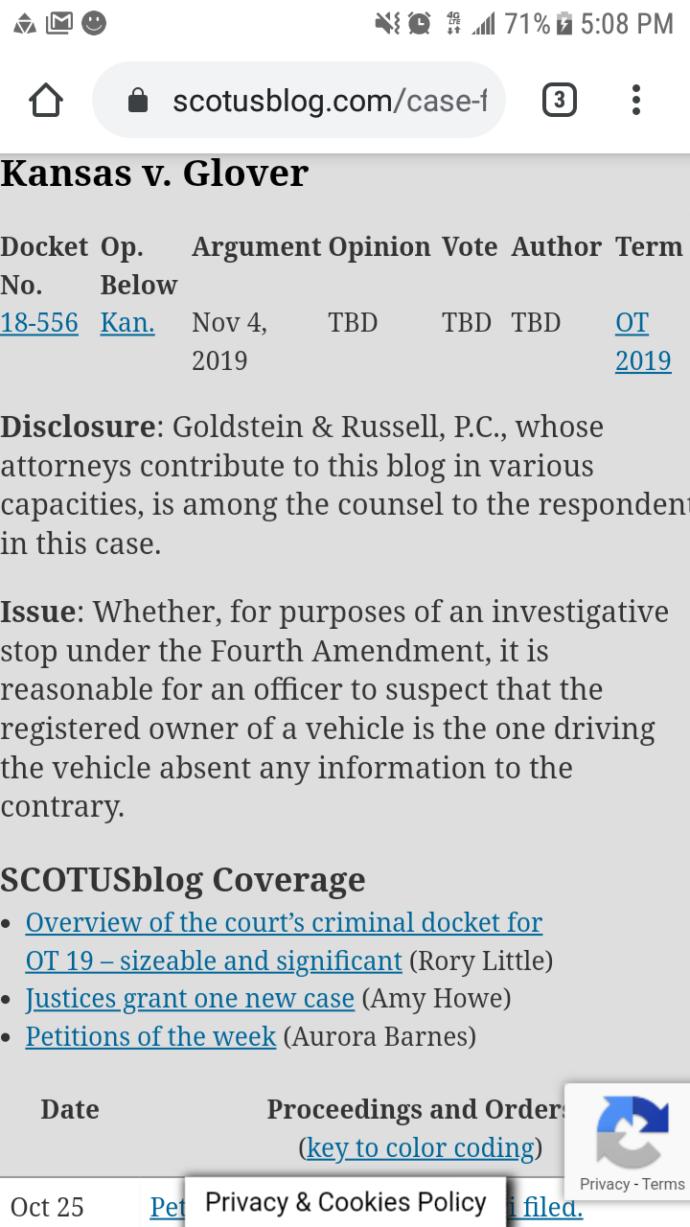 What do you want the Supreme Court to decide?