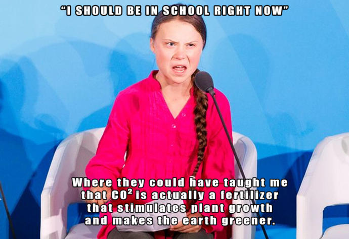 Greta Thurnberg. After her deranged display showed how emotionally unstable she is should she be put into an institution?