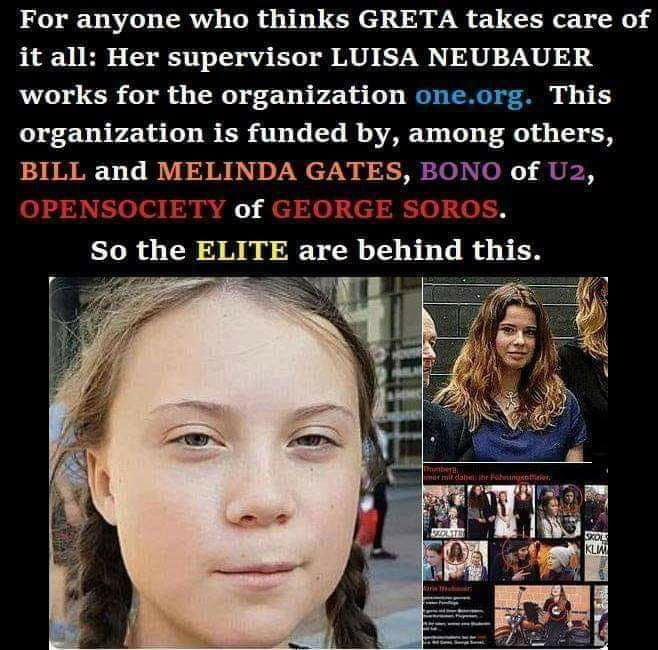Do you agree with Greta Thunberg or do you think she's a political tool (or somewhere in between)?