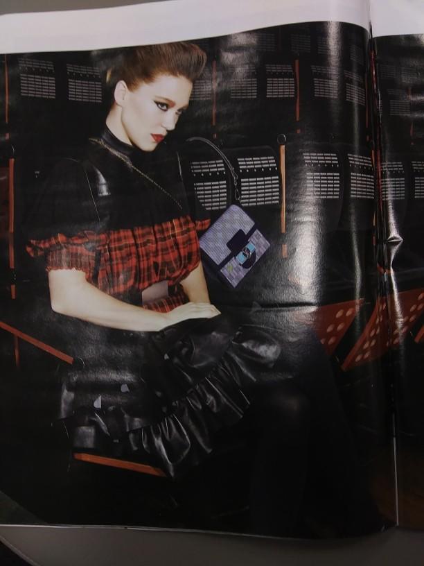 Which of these pics from a fashion magazine looks the most interesting??