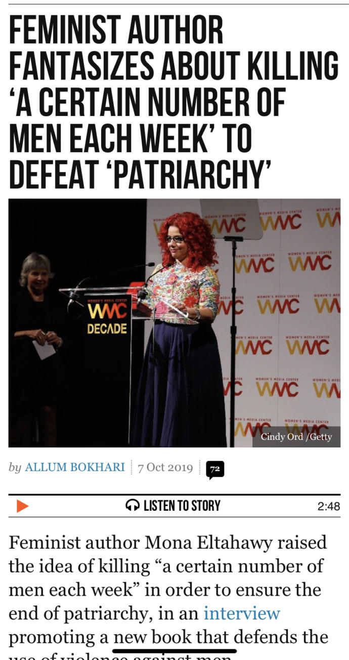 Why do feminists believe it is OK to hate men?