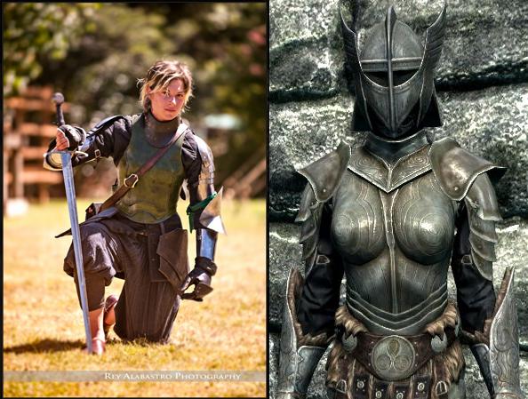 Video Game: The Elder Scrolls V Skyrim (right)