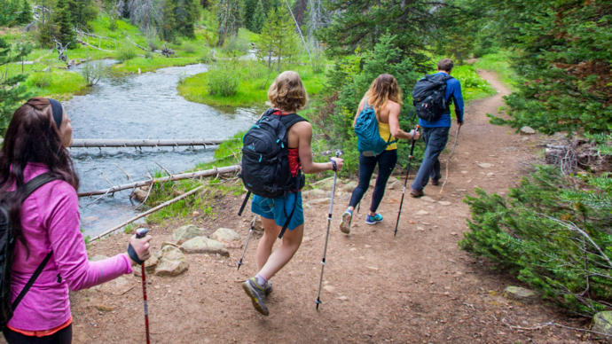Why do white people love hiking so much?