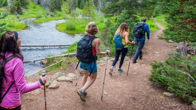 Why do white people love hiking so much?