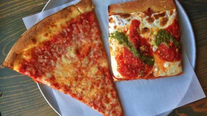 Triangle or Square Pizza? Which cut do you prefer?