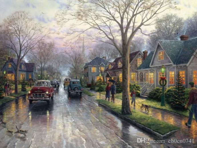 Do you like the Thomas Kinkade style of art? ... if not what is your favorite style?