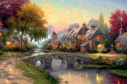 Do you like the Thomas Kinkade style of art? ... if not what is your favorite style?