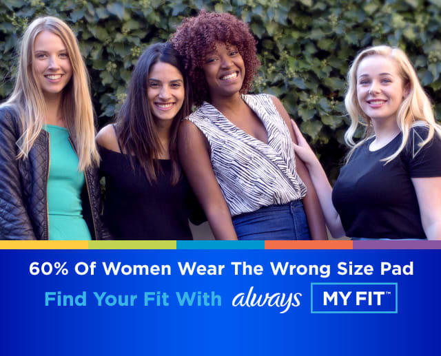 If 60% of women wear the wrong size pad, what percentage of men wear the wrong size pad?