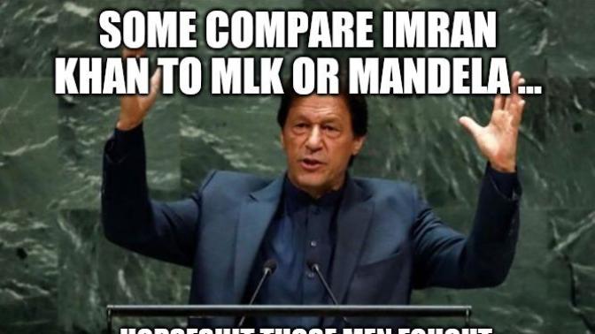 Is Imran Khan comparable to MLK or is he just another leader of an oppressive regime?