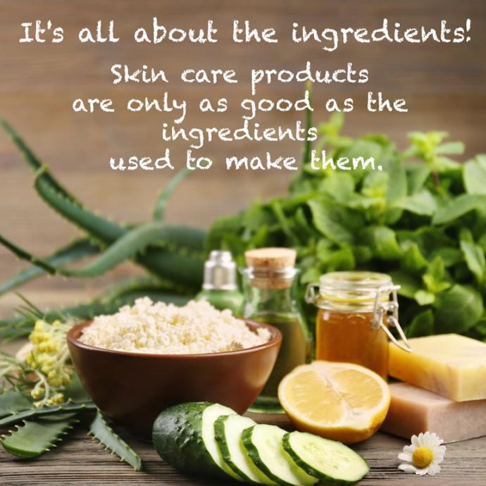 Do you think natural available ingredients can replace and work better than expensive skin care products?