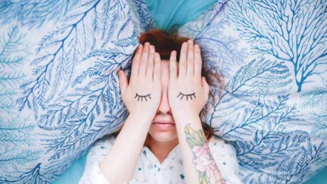 What helps you fall asleep when you have trouble sleeping?