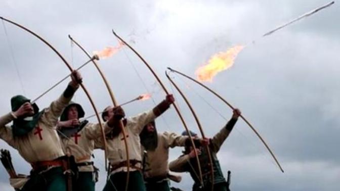 For those who have blinders on with what's going on, with this new "technology" , you think they will be firing flaming arrows over the wall?