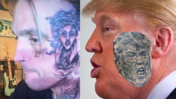 Would You Ever Get a Face Tattoo?