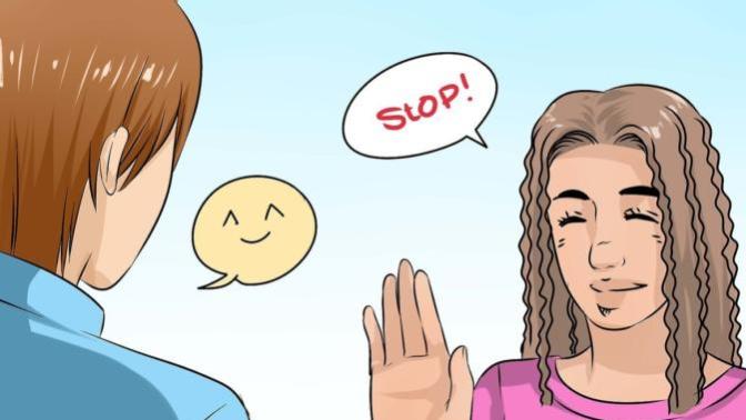 How do you kindly refuse your partner's flirting with you?