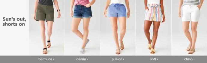 What shorts do you think look best on girls?