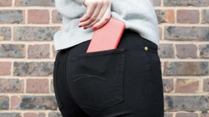 Girls, do you keep your phone in your back pocket when wearing jeans?