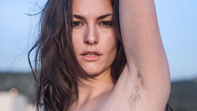 Why is society bothered by a woman's body hair?