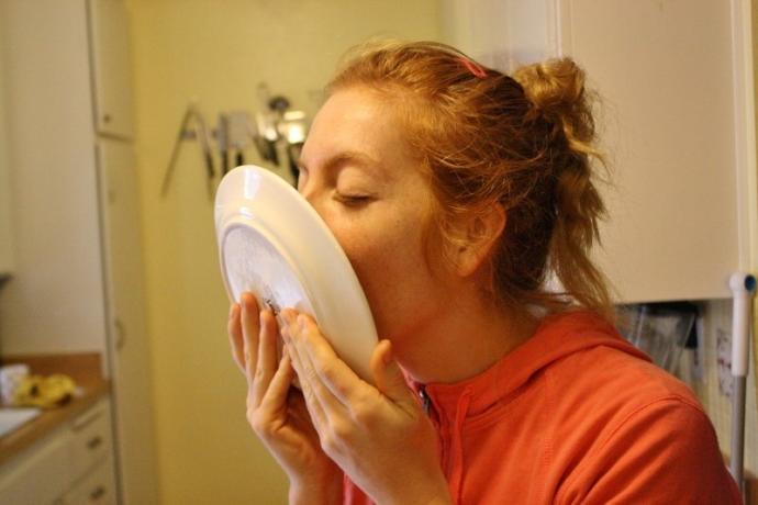 OK, TELL THE TRUTH! …did you ever find something you were eating so good that you just had to lick your plate clean?