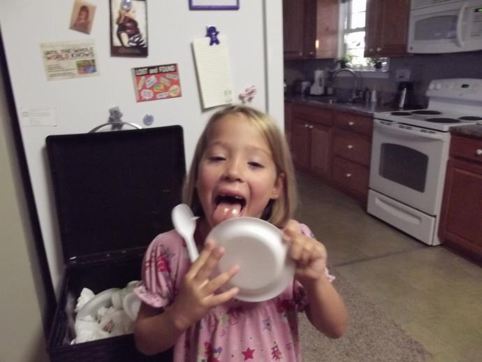 OK, TELL THE TRUTH! …did you ever find something you were eating so good that you just had to lick your plate clean?