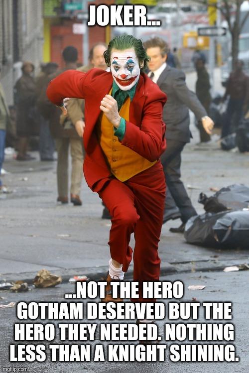 Just watched Joker. Is Joker really the good guy & batman the bad guy?