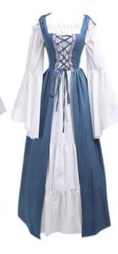 Medieval Peasant Dress: Which color is best. (Irl Dress should fit like #H. Others are for color reference only. My hair is mixed dark / light brown)?