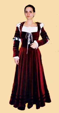 Medieval Peasant Dress: Which color is best. (Irl Dress should fit like #H. Others are for color reference only. My hair is mixed dark / light brown)?
