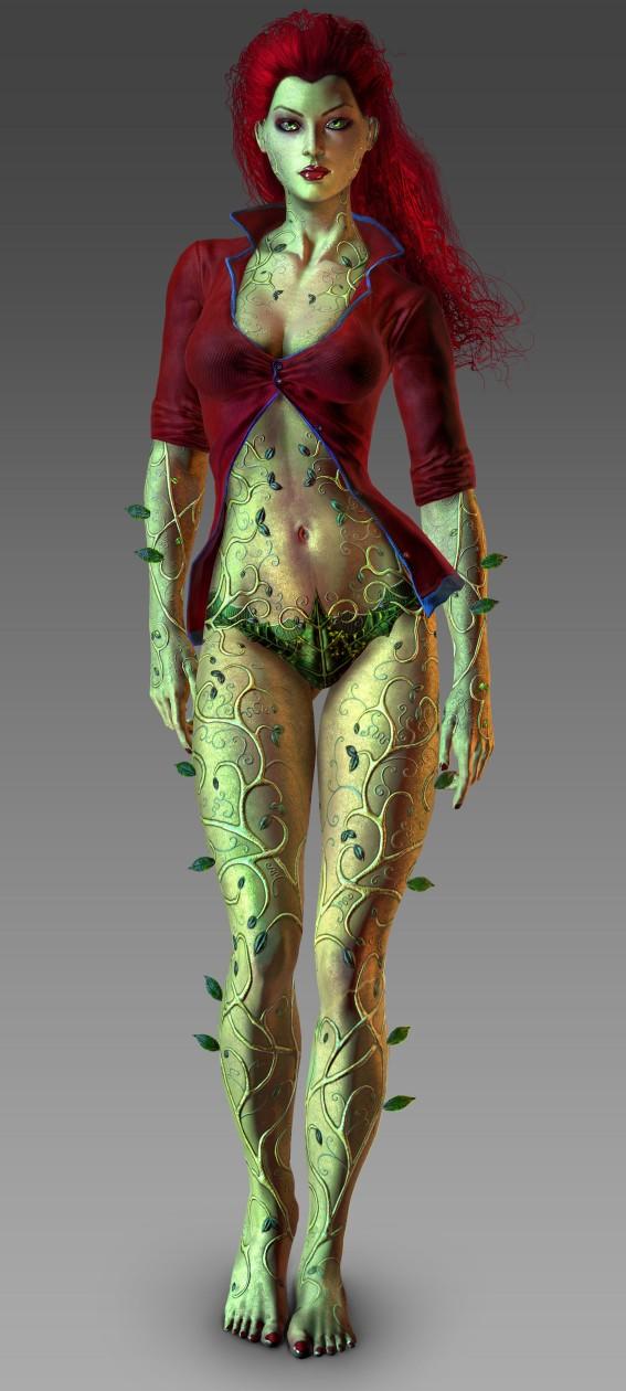 Which is the most interesting poison ivy outfit??