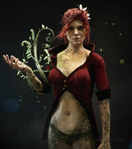 Which is the most interesting poison ivy outfit??