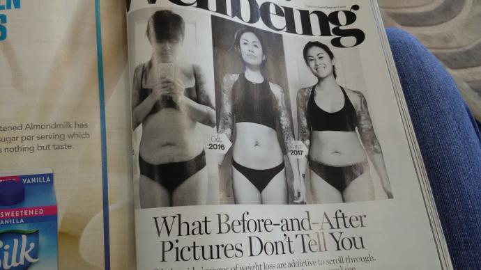 Who actually has the more psychologically harmful body image portrayed by the media: men or women?