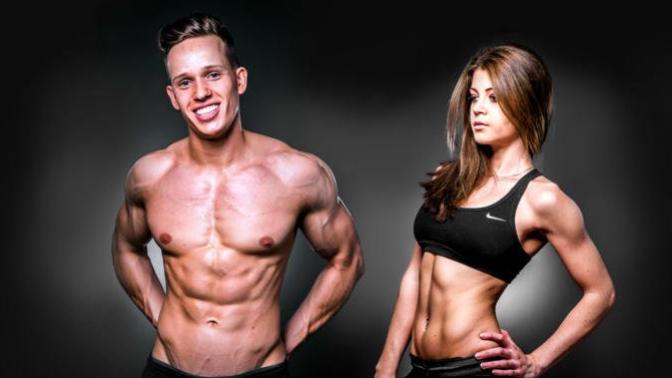Who actually has the more psychologically harmful body image portrayed by the media: men or women?