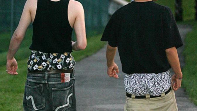 How would you react if your partner/crush started sagging their pants and walking like a gangster?
