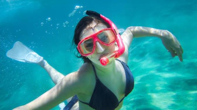 My boyfriend thinks it is so hot to see a snorkel in my mouth, why is he turned on by this?