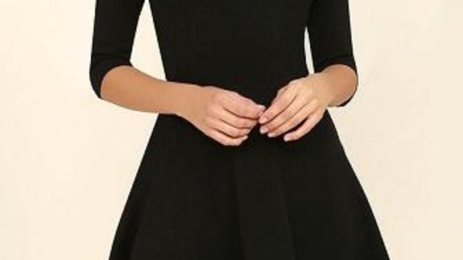 Which accessories can look good with black dress?