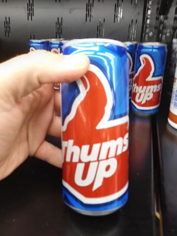 Have you ever heard of thums up cola and if not would you try it?