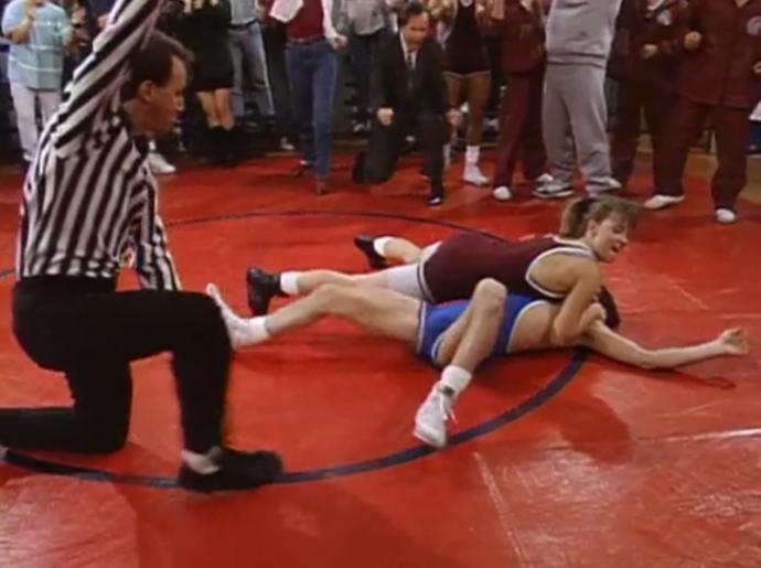 Male wrestler refuses to compete against FEMALE wrestler. Was this an act of chivalry or CHAUVINISM?