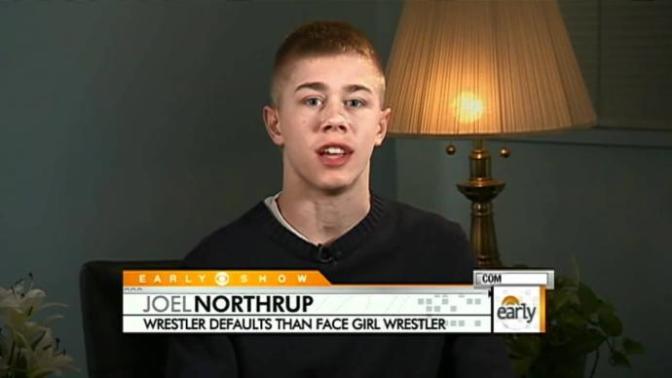 Male wrestler refuses to compete against FEMALE wrestler. Was this an act of chivalry or CHAUVINISM?