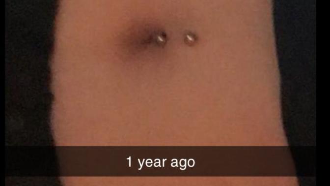 Is my naval/bellybutton piercing rejecting?