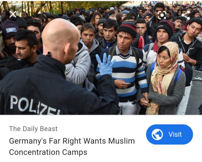Serious question: Do you think Hitler would have much more support today if he'd killed 6 million Muslims instead?