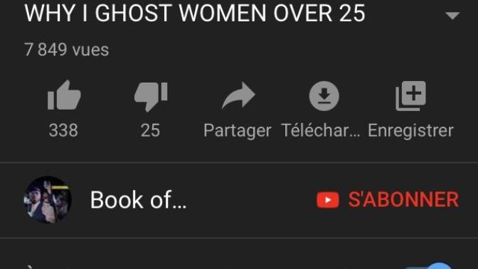 What do you think of this YouTube reply that I made against this guy who claim that women hit the wall at 25? What do you think of this YouTube reply that I made against this guy who claim that women hit the wall at 25?