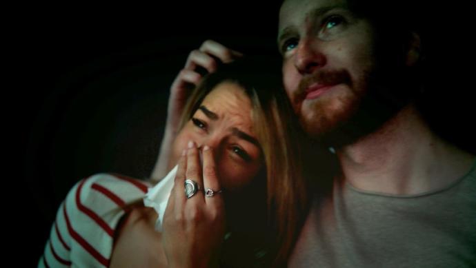 Why do girls cry so much while watching a movie or theatrical play? ... do guys cry too?