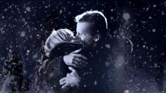 Have you ever had an amazing kiss during a snow fall?