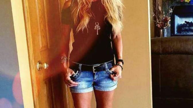 My 58 year old step mom wears jean cut offs?