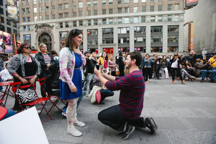 Would you rather be proposed to or do a proposal in public or in private?