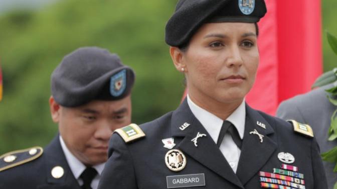 Tulsi Gabbard is being attack by her own group because she doesn't blindly support the leftist cult?