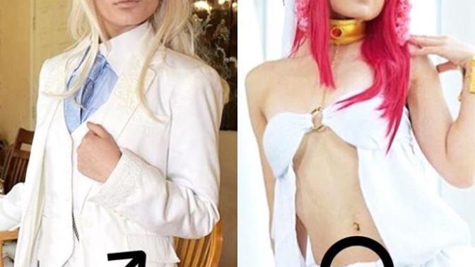 What would you do, if you found out your girlfriend dresses like a man for entertainment?
