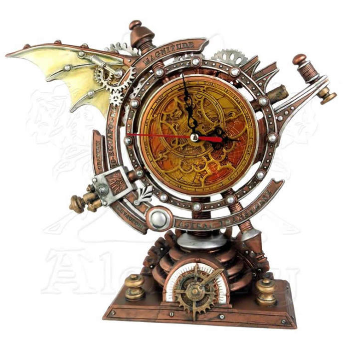 Horloge Steampunk Alchemy Gothic clock