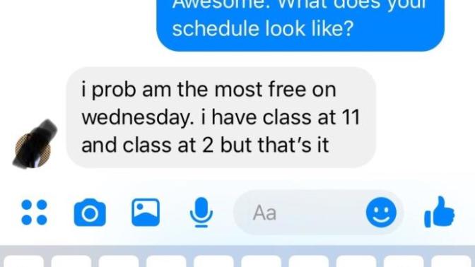 Is she interested or just being nice?