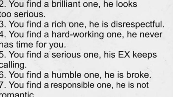 Finding a husband/wife is hard? Finding a husband/wife is hard?