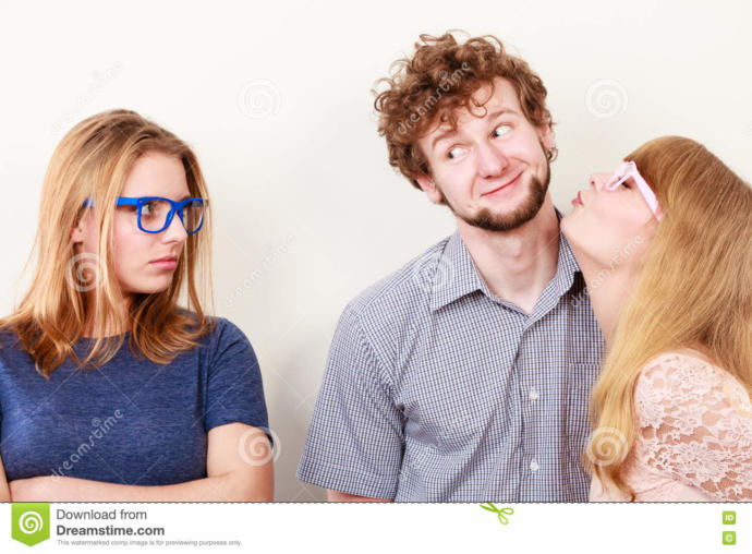 Jealousy: do you mind if your partner talks about others genitalia?