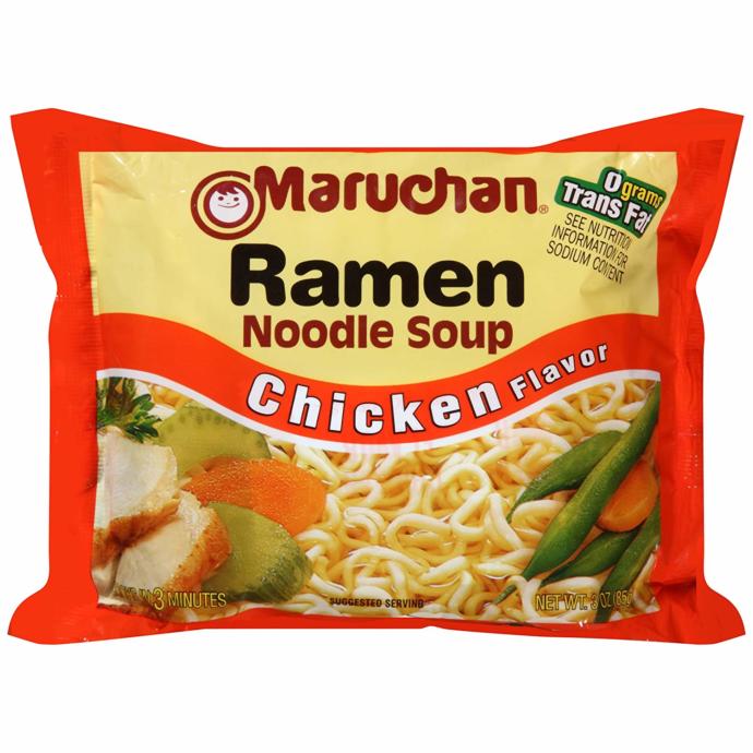 Did you eat dry ramen noodles as a kid?